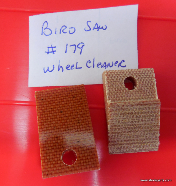 2 Wheel Cleaners Replaces 179 For Biro Saw Models 34 & 3334